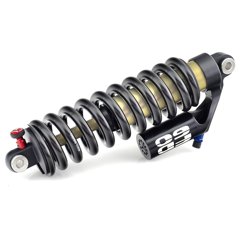 amortiguador suspensión trasera bici ks 240x73 mm