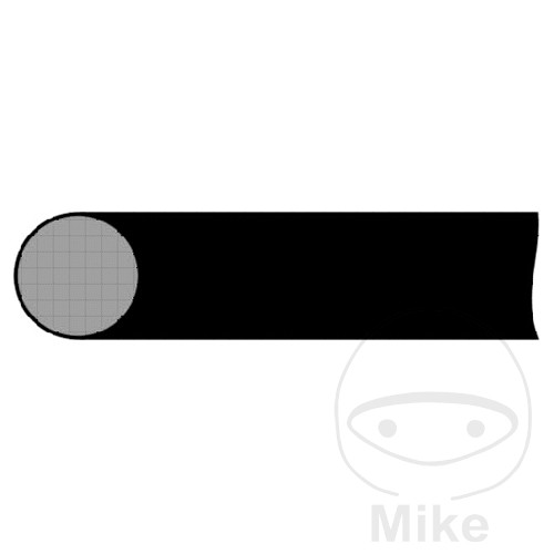 juego piezas tubo plástico para reparación manguera de combustible 10x450 mm