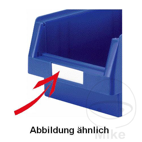 pack 60 etiquetaa para caja de almacenaje 59 x 17 mm