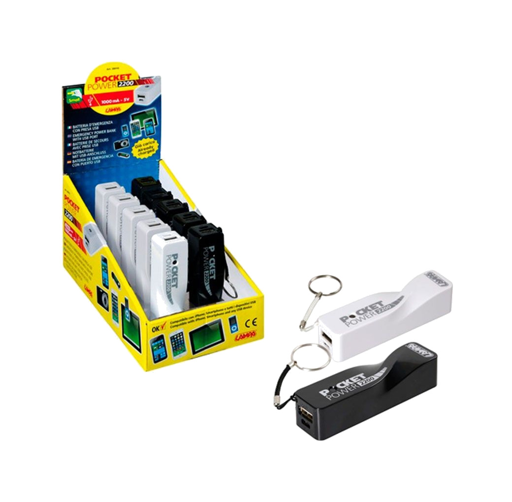 bateria poratil de bolsillo 2200ma (10u)