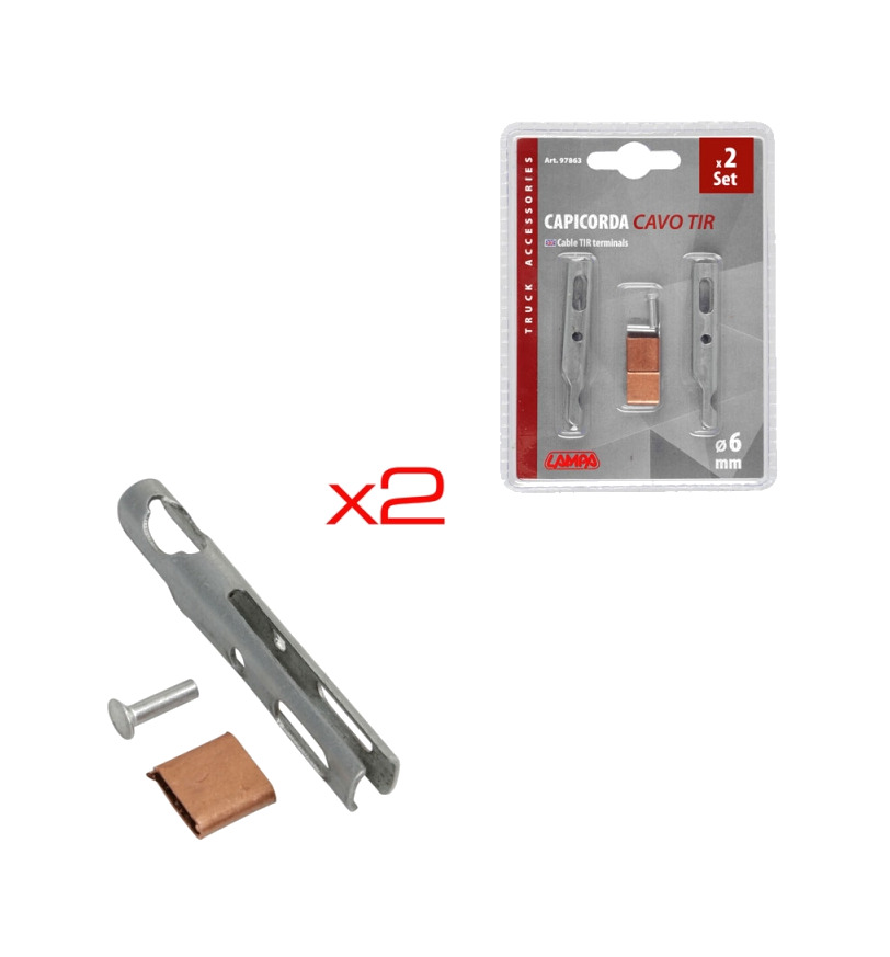 terminal para cable tir 2u