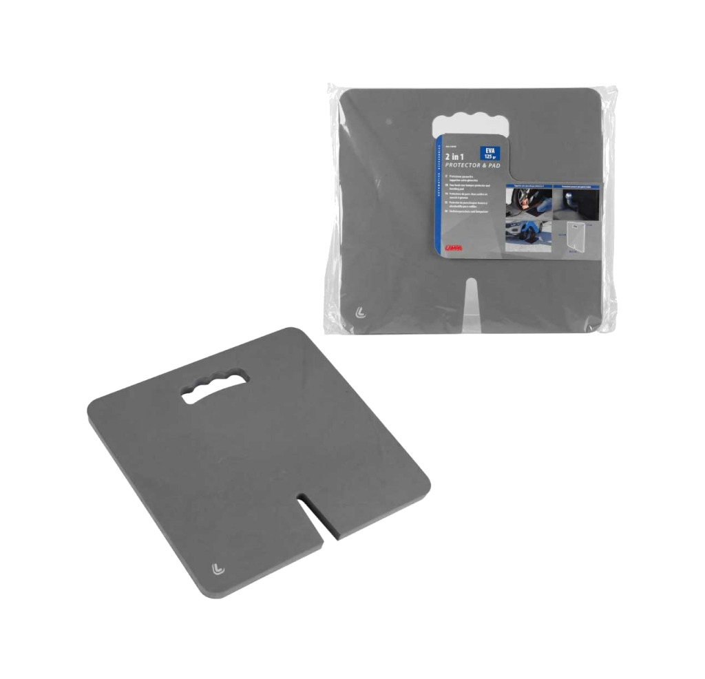 protector de parachoques trasero y almohadilla para rodillas