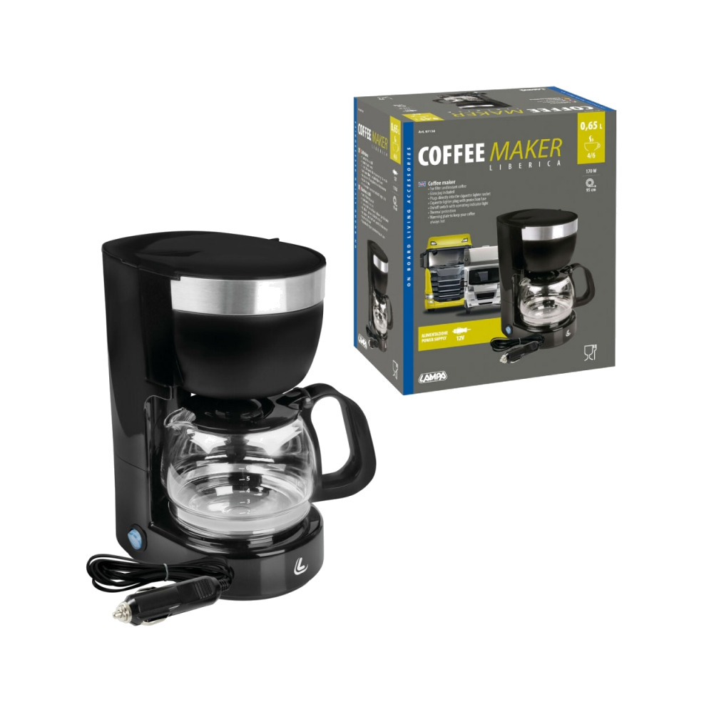 cafetera para vehículo 12v 170w liberica