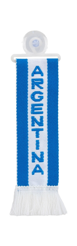 mini banderines de argentina