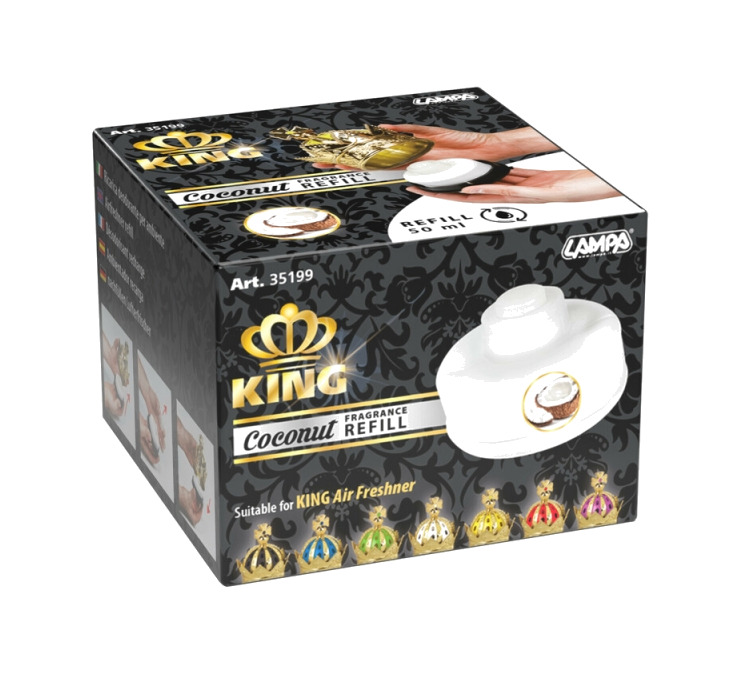recarga de ambientador en spray king 50 ml