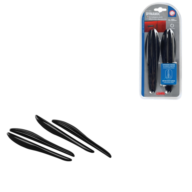 set 4 protectores para puertas de coche dynamic de lampa
