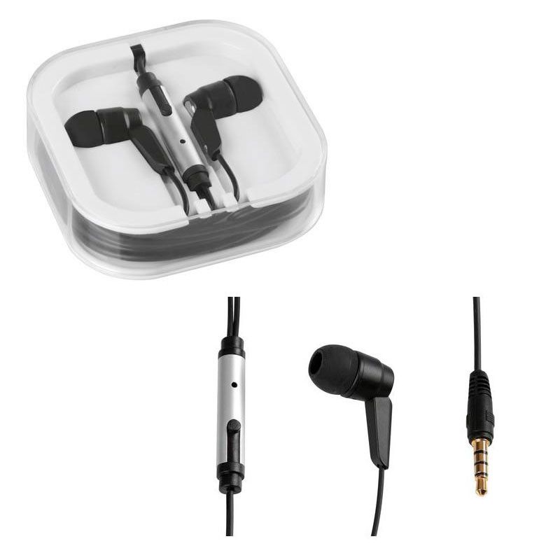 auriculares estéreo con micrófono essential 120 cm