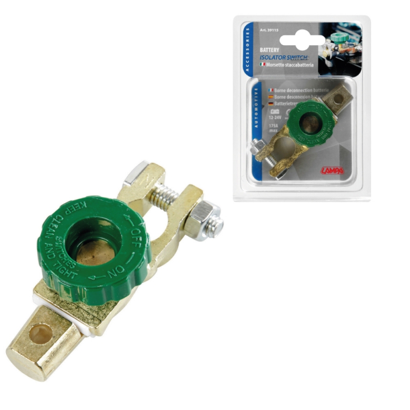 desconectador de batería 12/24v max 175a - lampa