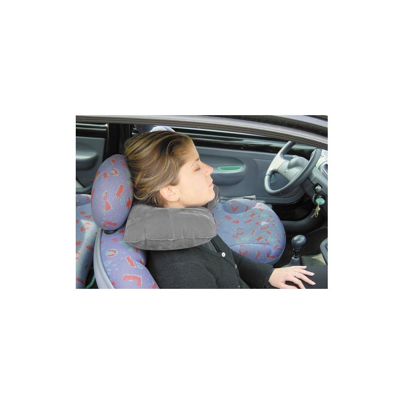 LAMPA Almohadilla cervical hinchable ERGO de LAMPA para viajar cómodo - Imagen 3 de 4