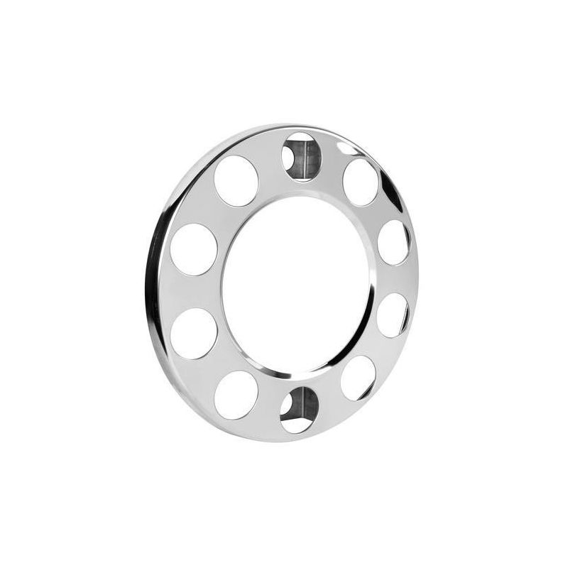 tapacubos de acero inoxidable sin chapa central para agujeros de 33 mm