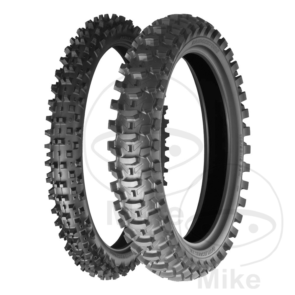 neumático cubierta moto delantero battlecross x10 80/100-21 51m tt sand/ma