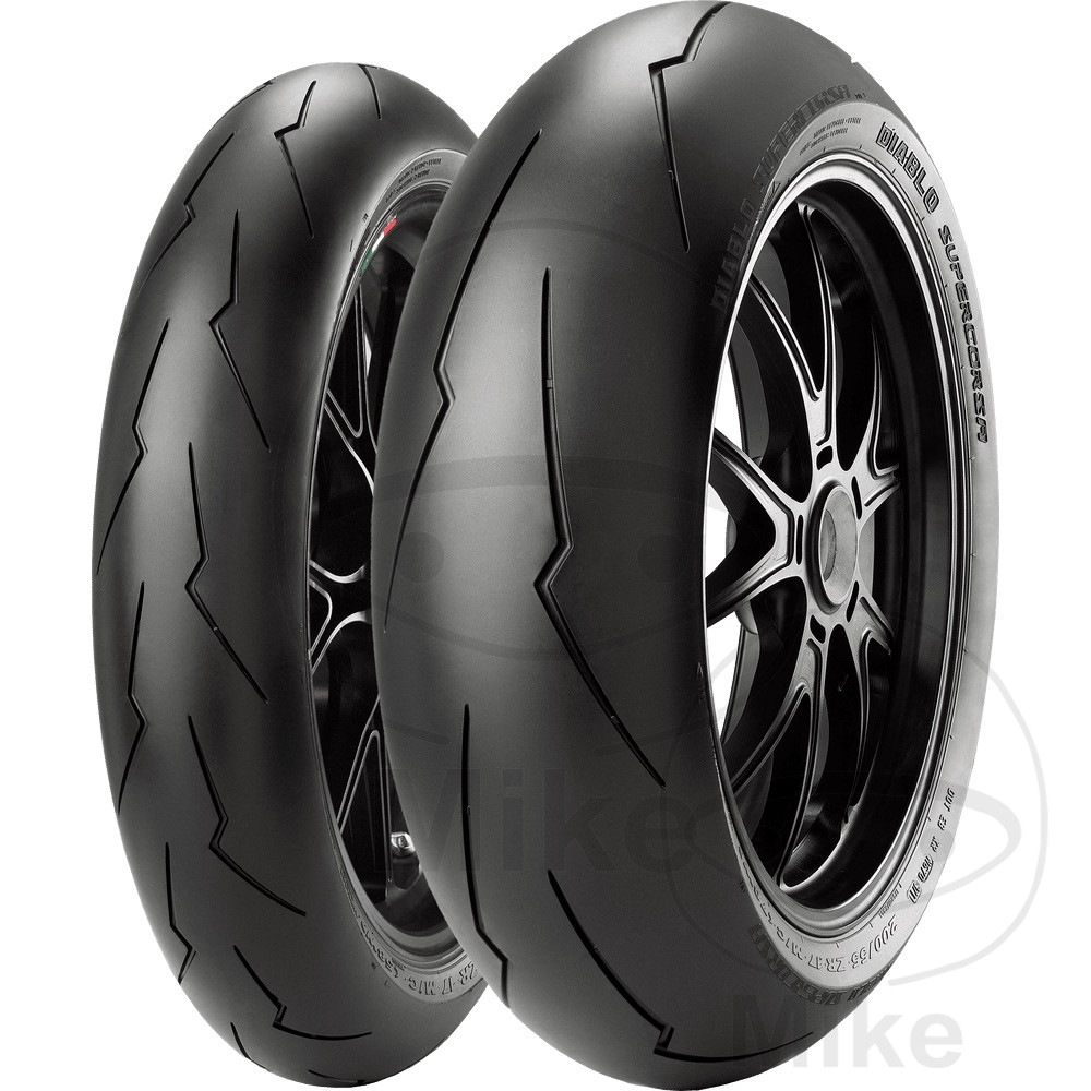 PIRELLI rear motorcycle tyres 180/55ZR17 (73W) TL DIABLO SUPERCORSA SP V2 - Picture 1 of 1