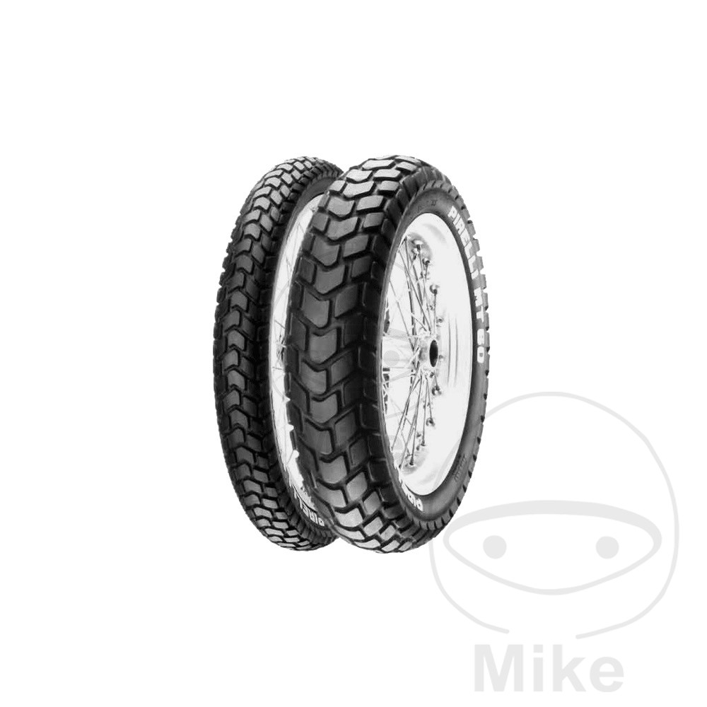 neumático cubierta moto trasero 110/90-17 60p tt 
mt60