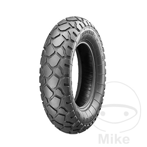neumático cubierta moto delantero/trasero 120/90-10 66m tubeless m+s 
 k77