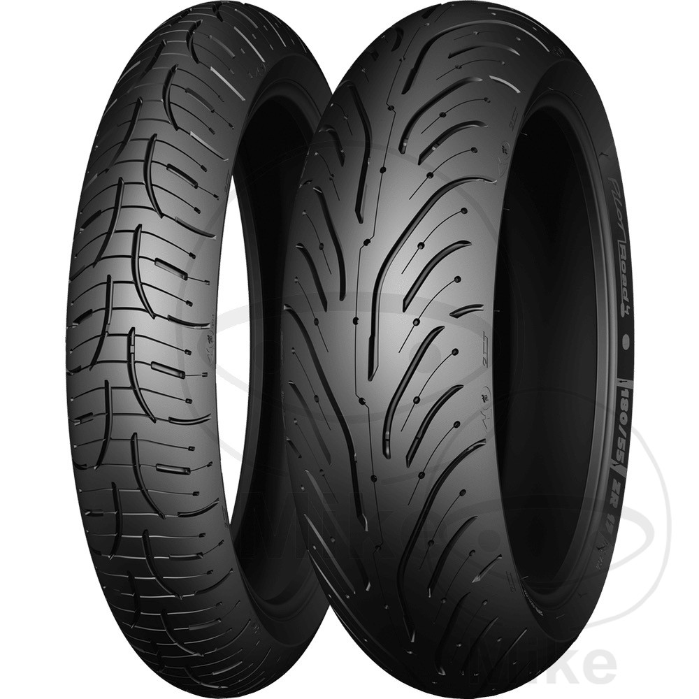 Michelin rear motorcycle tires 180/55ZR17 (73W) TL PILOT ROAD 4 - Picture 1 of 1