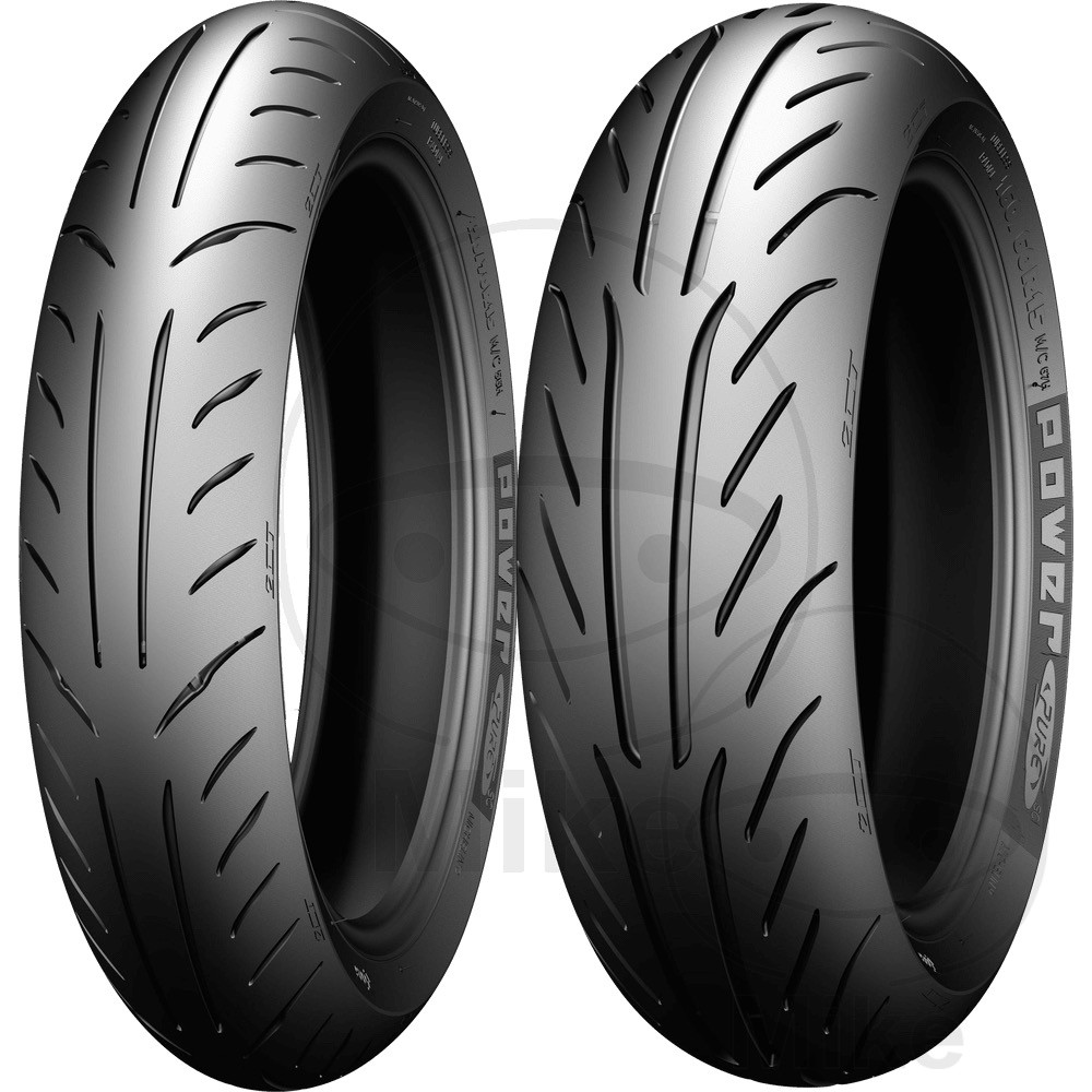 neumático cubierta moto delantero 120/80-14 58s tubeless 
 power pure sc