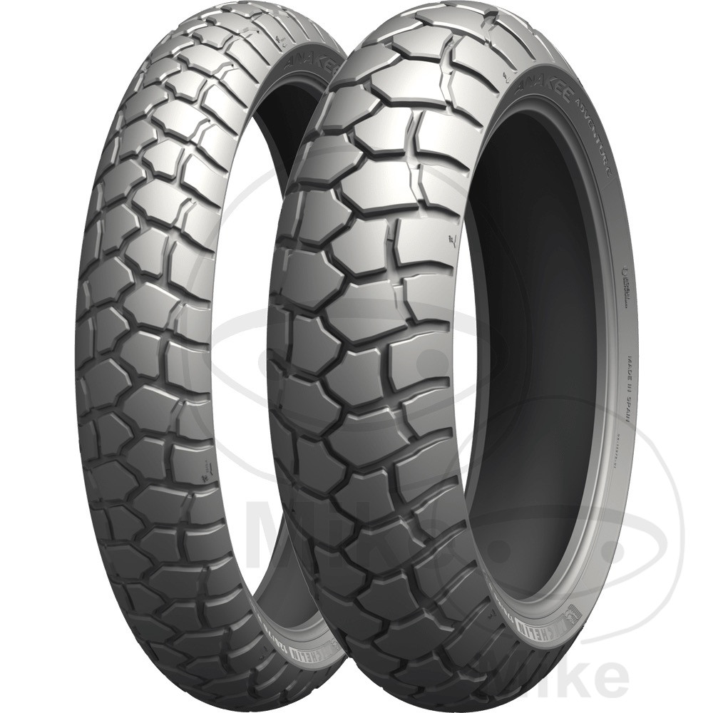 neumático cubierta moto delantero 90/90-21 54v tl/tt 
 anakee adventure
