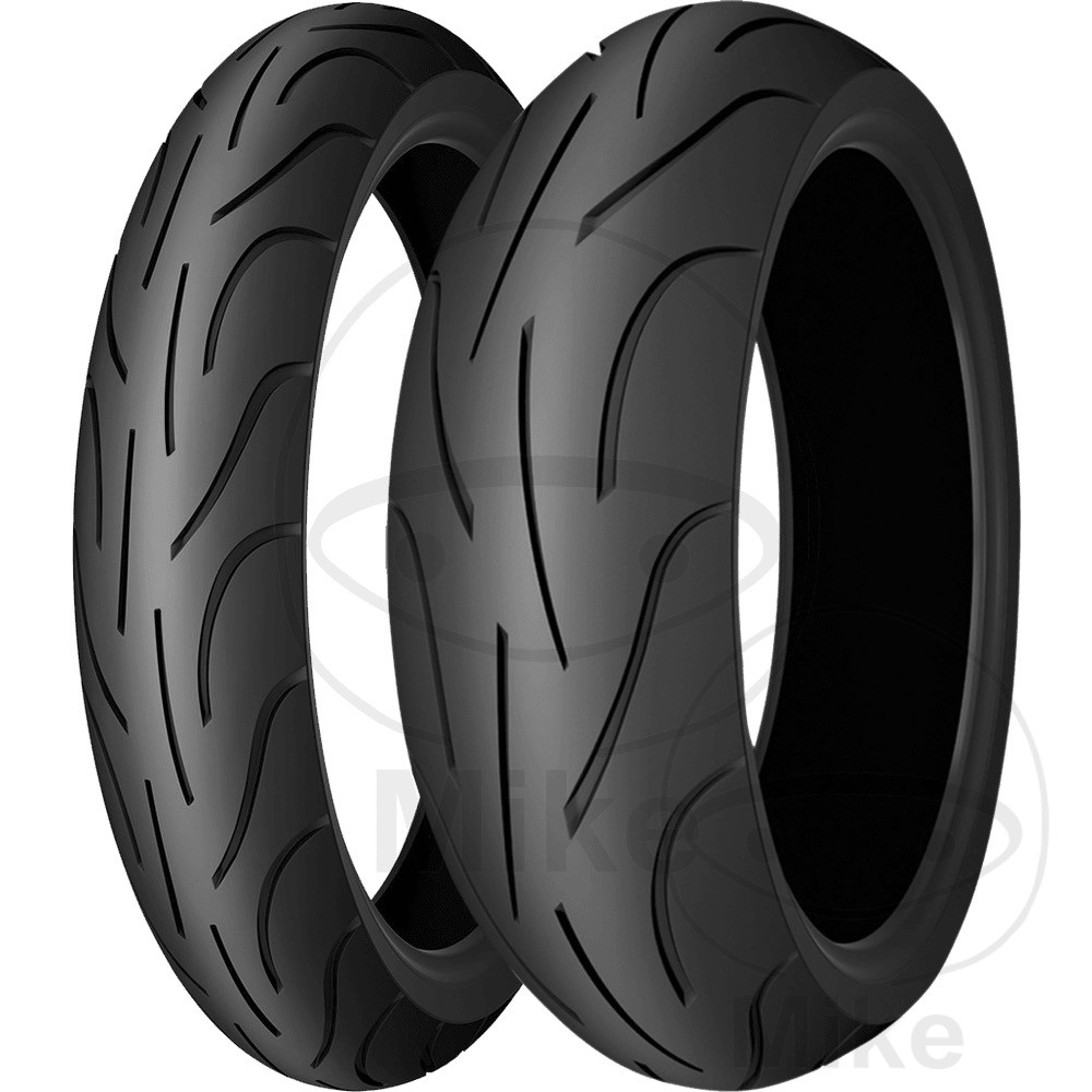 neumático cubierta moto delantero 120/60zr17 (55w) tubeless pilot power 2ct