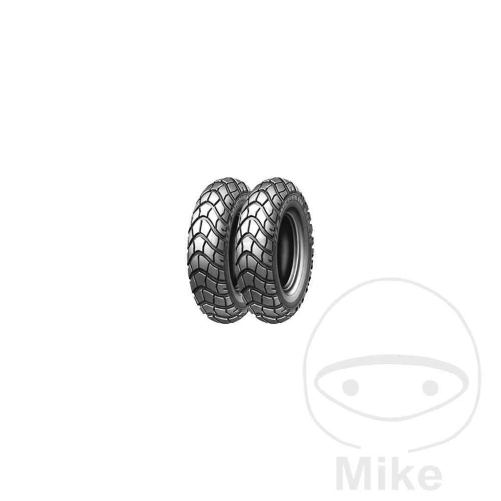 neumático cubierta moto delantero/trasero 120/90-10 57j tubeless 
 reggae
