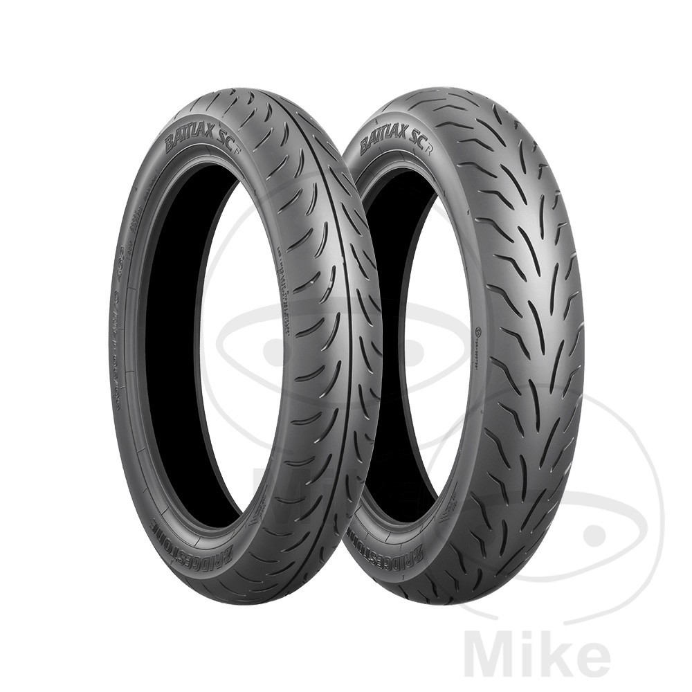 neumático cubierta moto delantero 120/70-12 51s tubeless sc1
