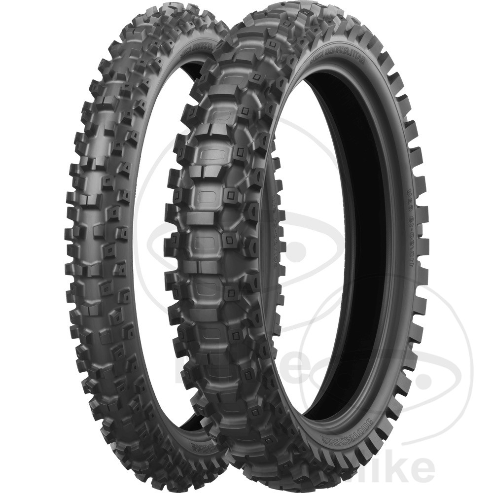 neumático cubierta moto trasero 110/90-19 62m tt x20 cross soft