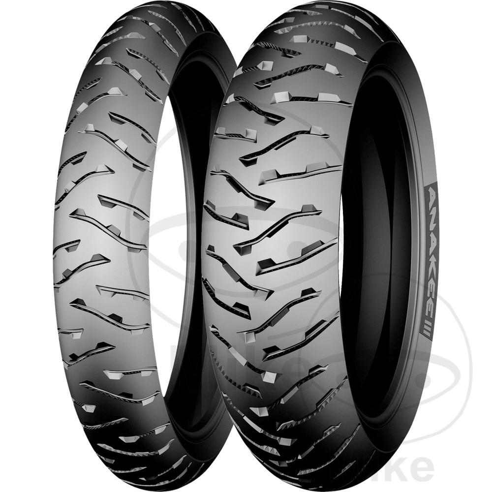 neumático cubierta moto delantero 110/80r19 59v tubeless/tt anakee 3