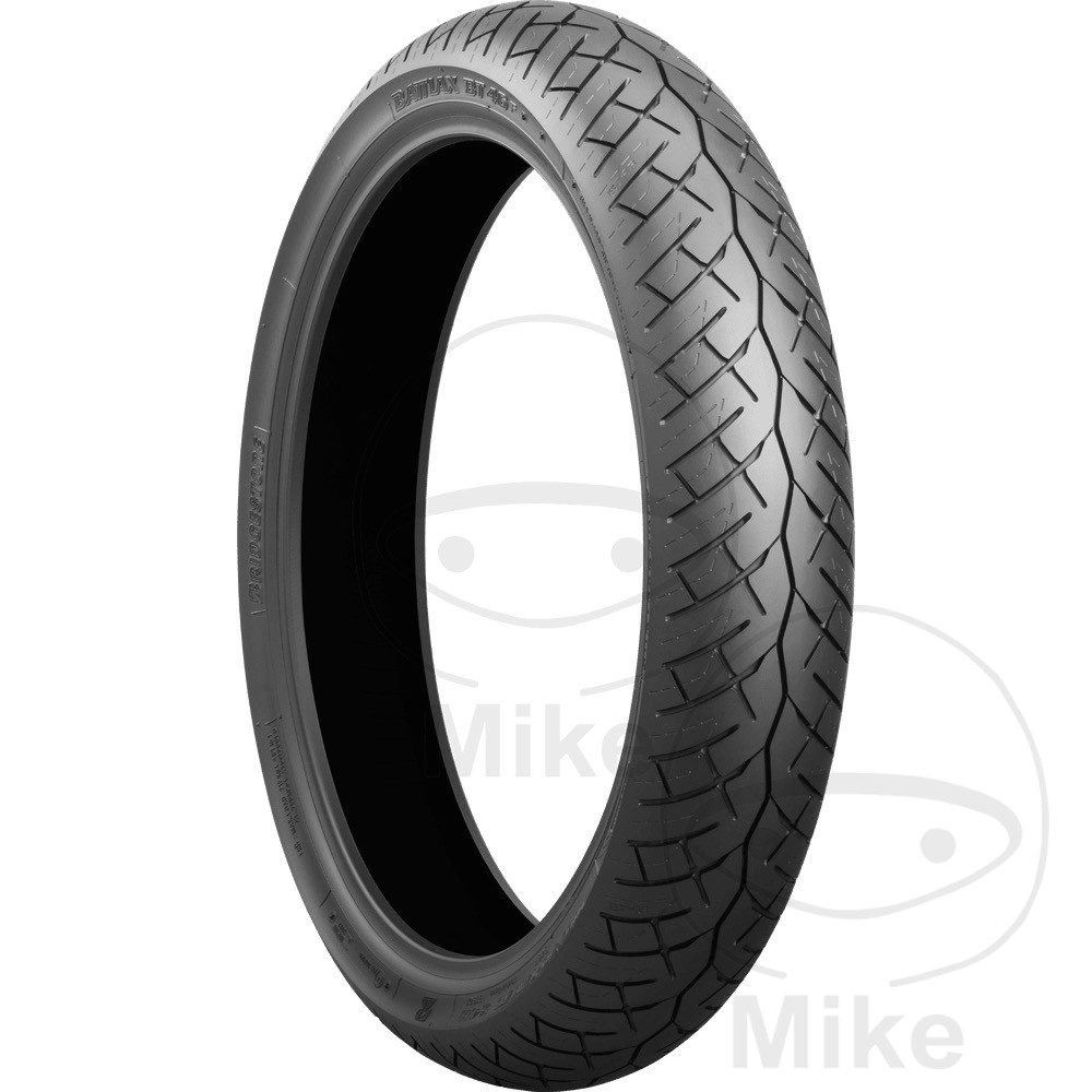 neumático cubierta moto delantero 100/80-17 52h tubeless
 bt46