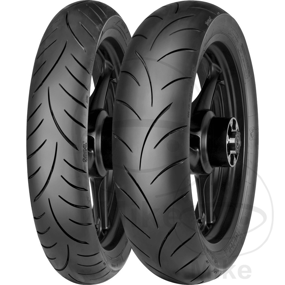 neumático cubierta moto delantero/trasero 100/80-17 52h tubeless
 mc-50