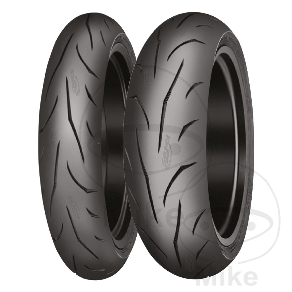 neumático cubierta moto delantero 120/70-17 58w tubeless sport force+ ev