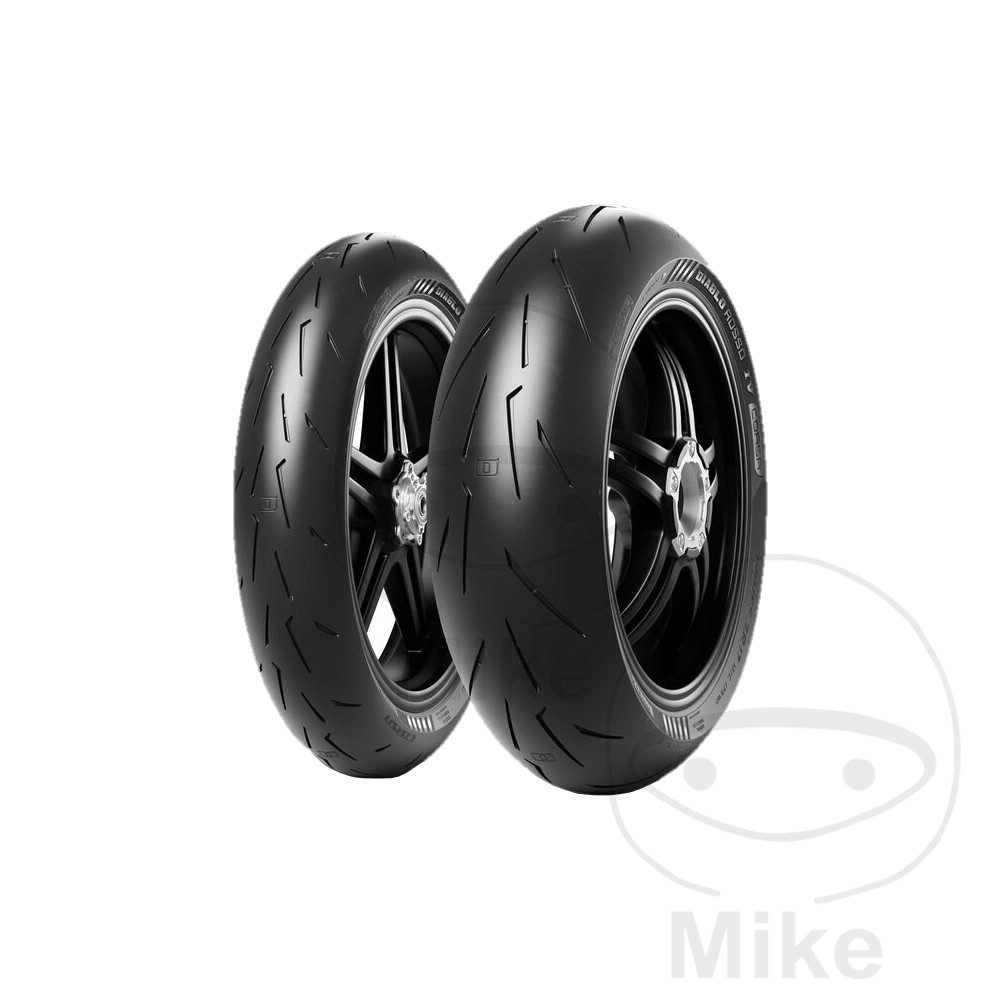neumático cubierta moto delantero 120/70 zr17 (58w) tubeless 
diablorosso4cor