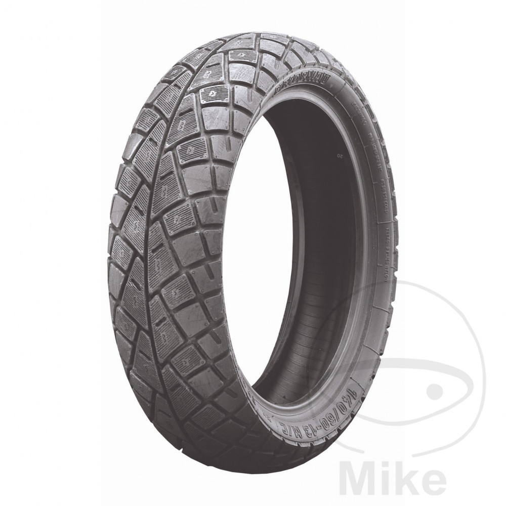 neumático cubierta moto delantero/trasero 120/70-10 54m tubeless
 k62