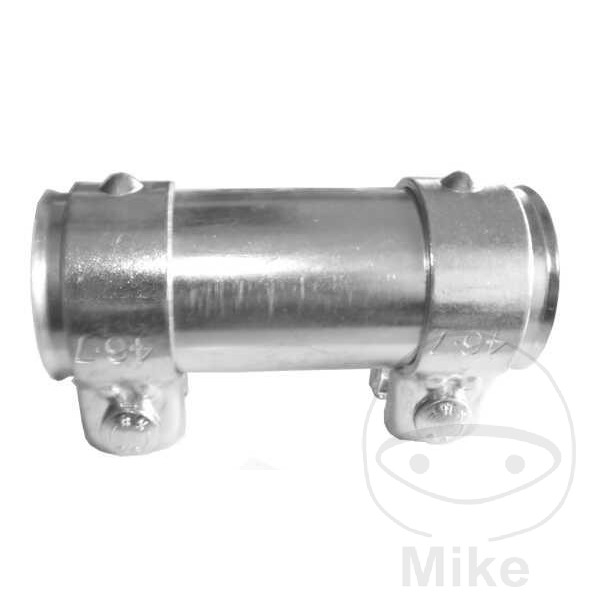 conector tubo de escape con abrazadera doble 38/95 mm