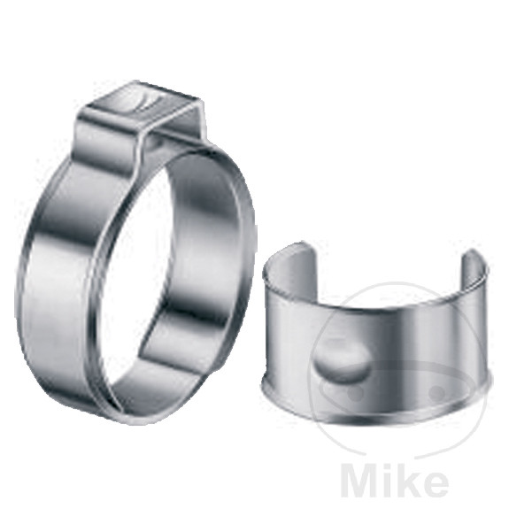 abrazadera de oreja con anillo de inserción 1 7.0 - 8.2 mm (1u)