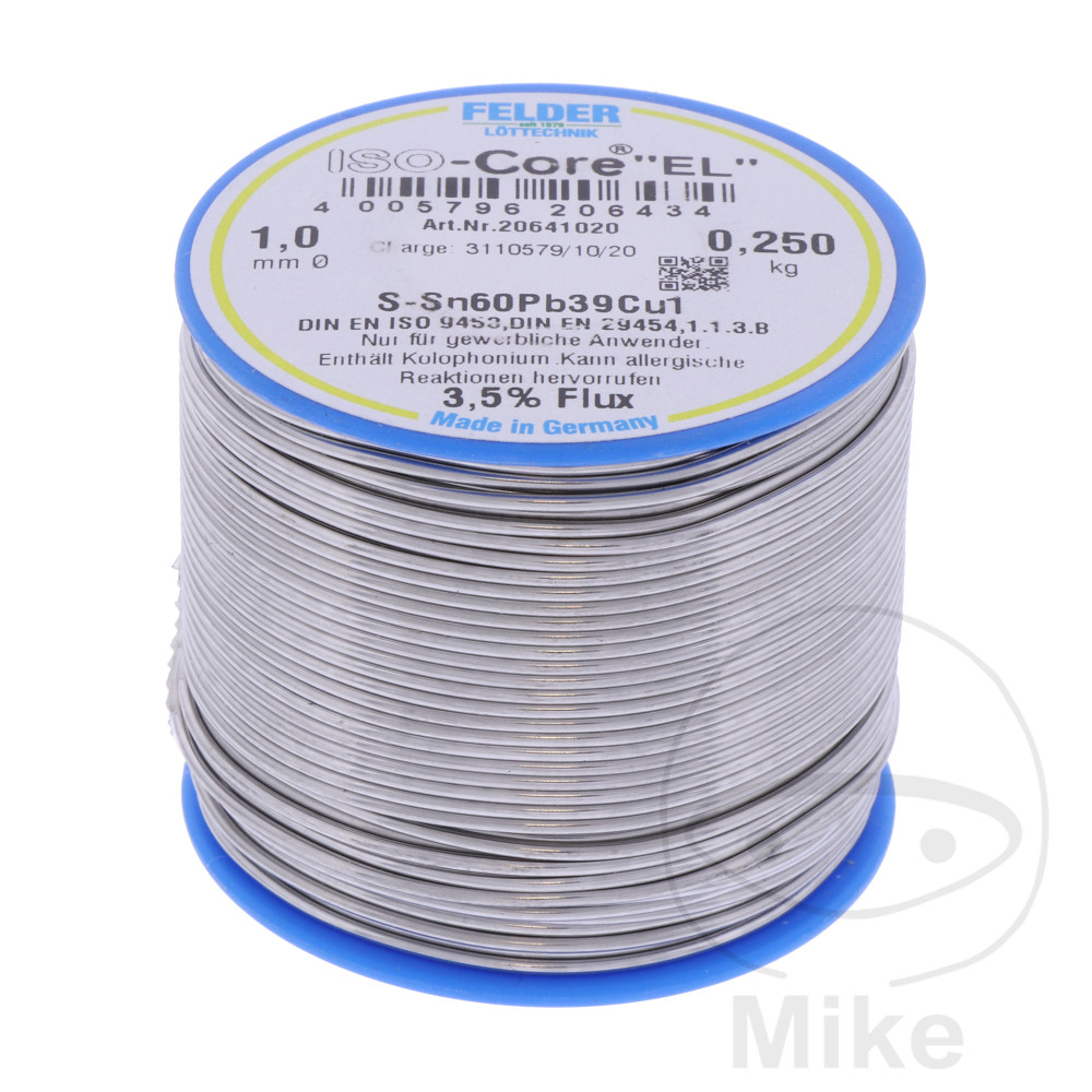 bobina alambre para soldar 250 gr 1.0