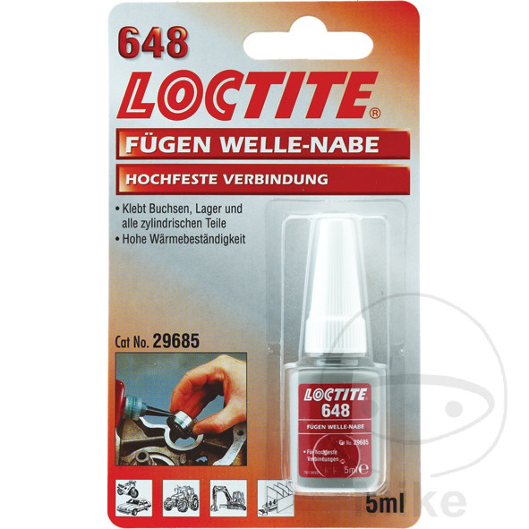 pegamento para rodamientos 5 ml 
648
