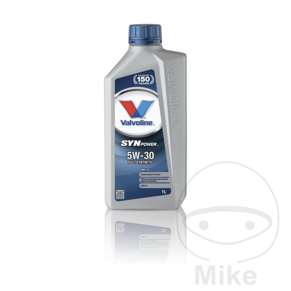 aceite de motor sintético para coche 5w30 mst c4 1l 
synpower altn: 5583035