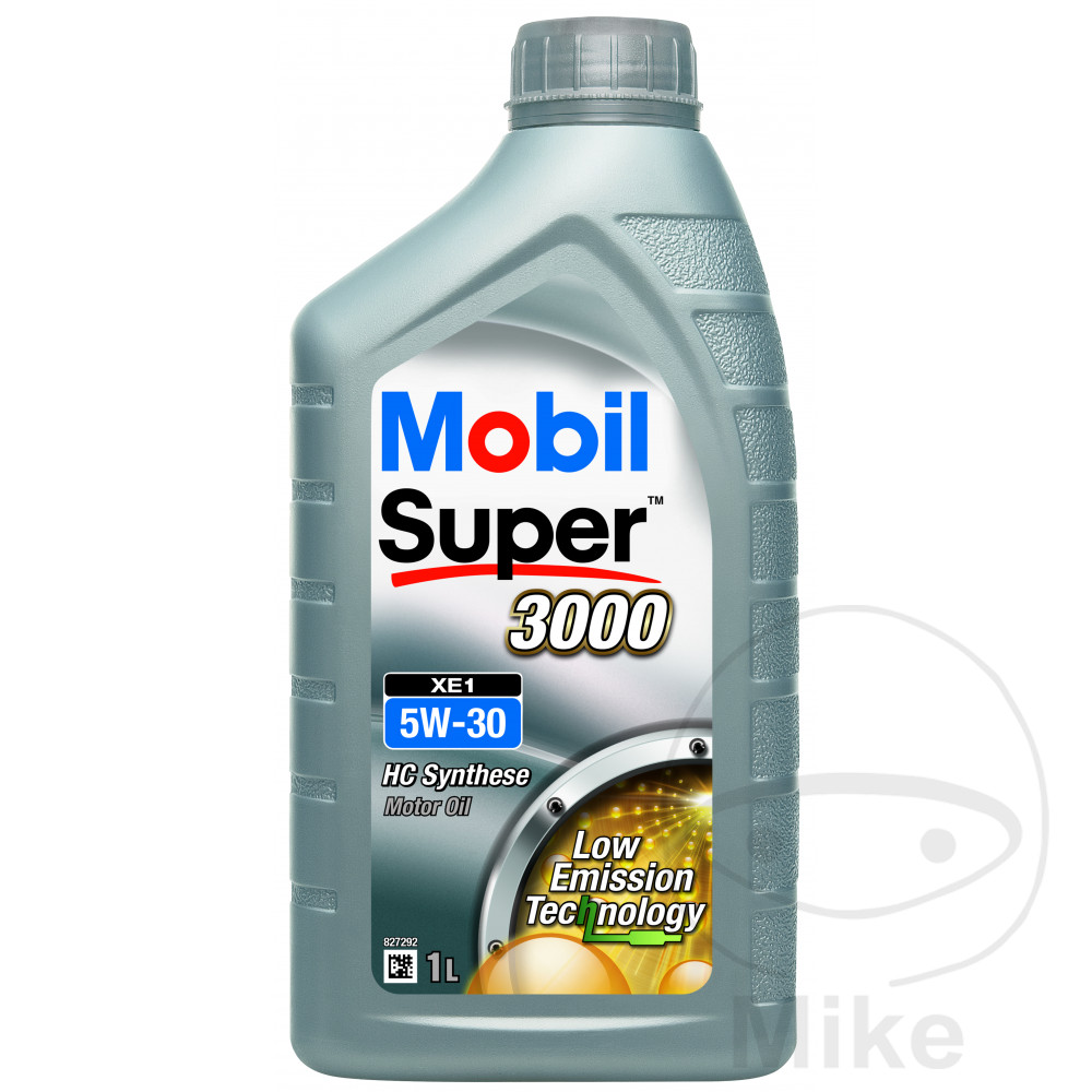 aceite de motor sintético para coche super 3000 xe1 5w-30 1l