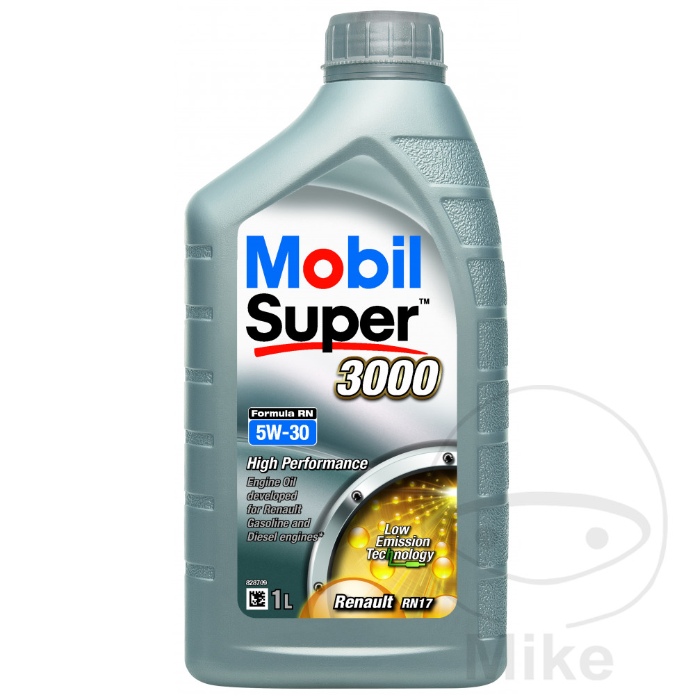 MOBIL olio motore sintetico per auto SUPER 3000 RN 5W-30 1L - Afbeelding 1 van 1