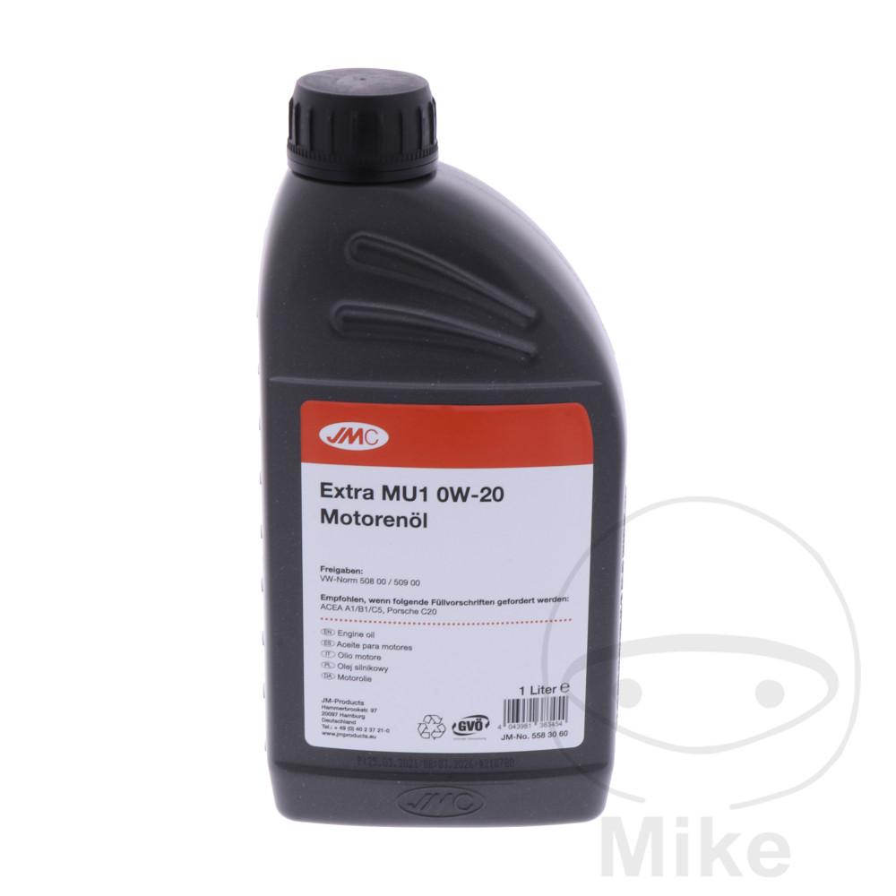 JMC huile moteur synthétique pour voiture 0W20 MU1 1L 4043981383454 eBay