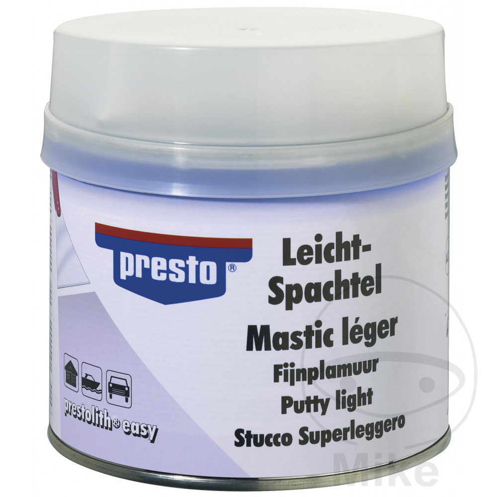 masilla liviana + endurecedor prestolith easy 2k 420 gr