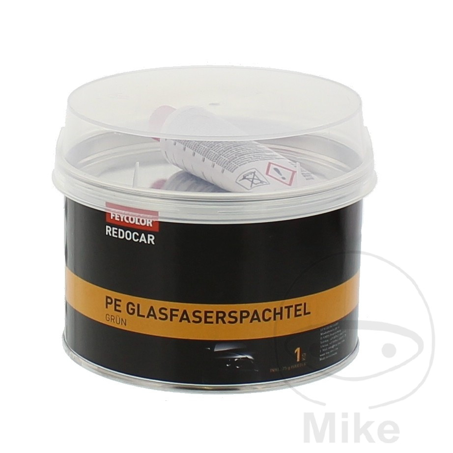 masilla fibra de vidrio estireno reducido + endurecedor redocar styrolarm 2k 1 kg