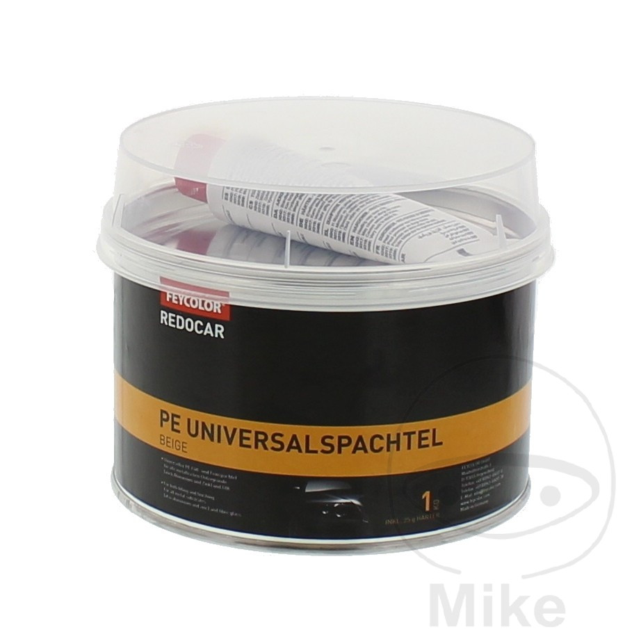 masilla de polyester universal + endurecedor redocar styrolarm2k 1000gr