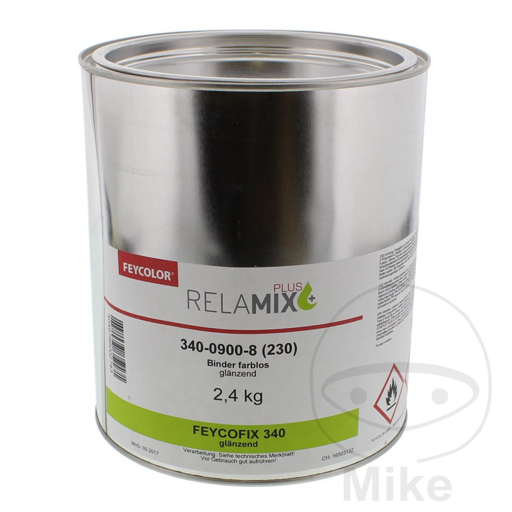 pintura brillante de una sola capa 1k kh 340 2.4 kg
 feycofix