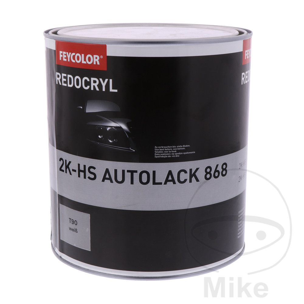 pintura acrílica para mezclar redocryl 2k t90 868 3000 ml 
p1
