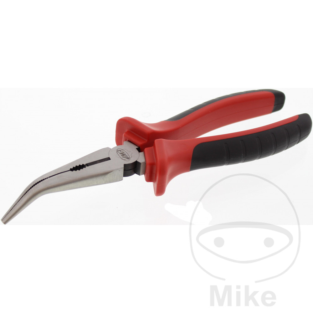 Pince Bec De Canard Coude 150 Mm – Pince Multiprise Acier Chrome-Vanadium – Outil Pro Bi-matière