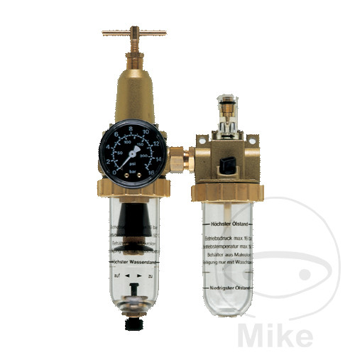 unidad de mantenimiento filtro regulador de presión y lubricador dn6
 g 3/8