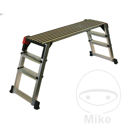 plataforma de trabajo plegable grande bxtxh 1250x300x750 mm