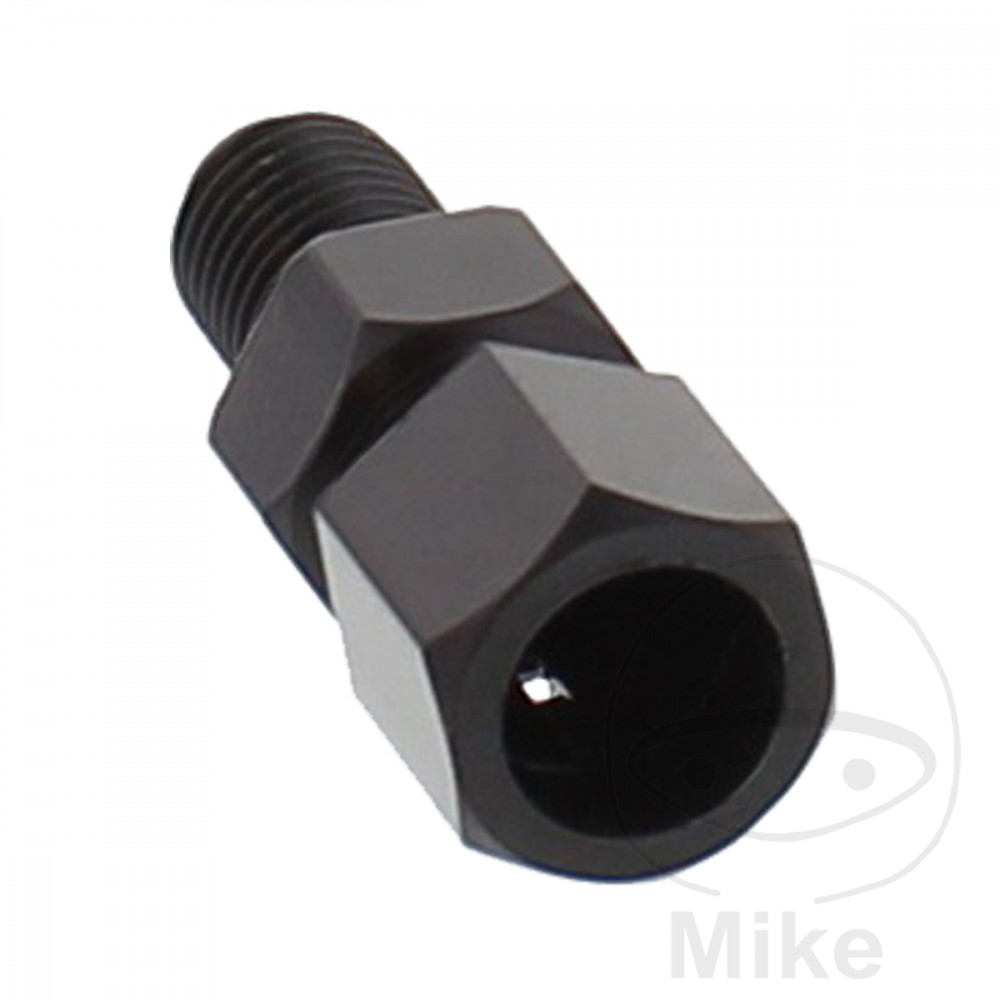 adaptador retrovisor 
derecho con tuerca m10 x 1.25 mm