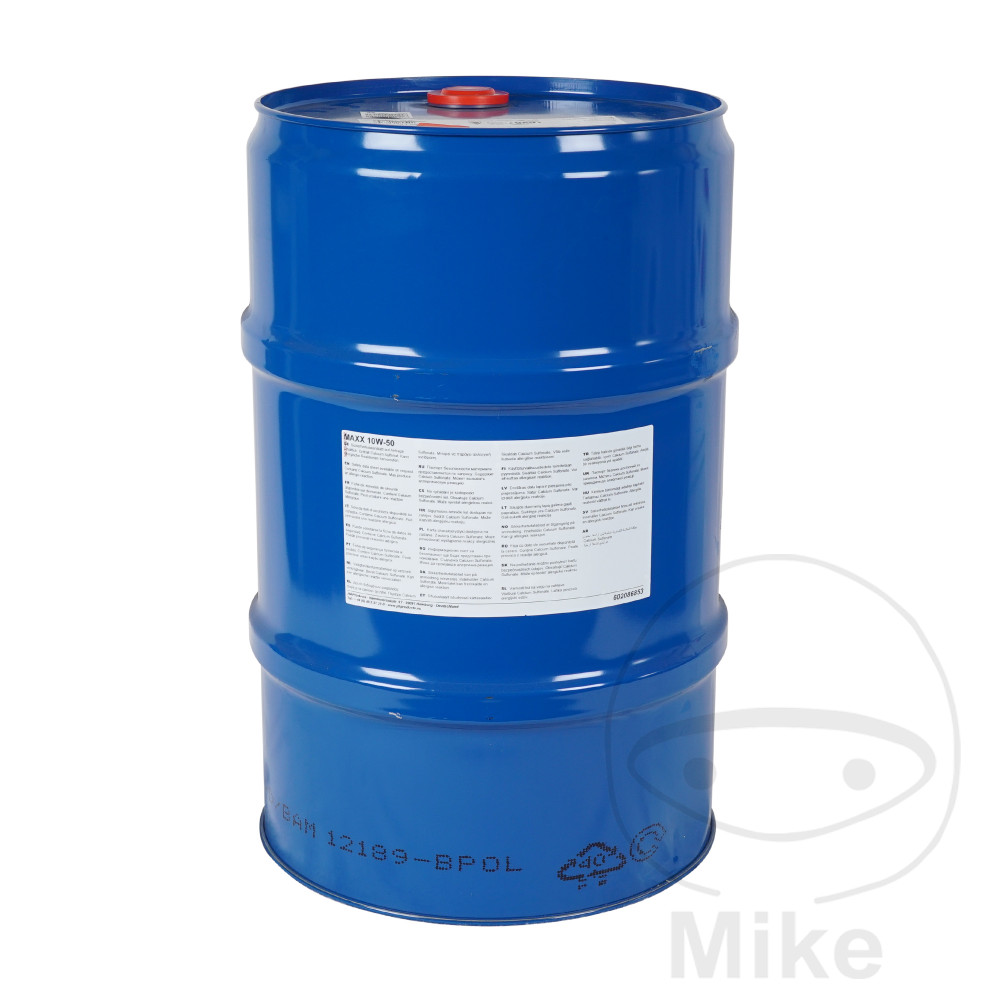 aceite de motor sintético para moto maxx 10w50 4t 60l