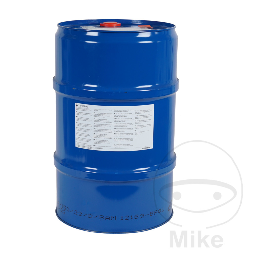 aceite de motor sintético para moto maxx 15w50 4t 60l